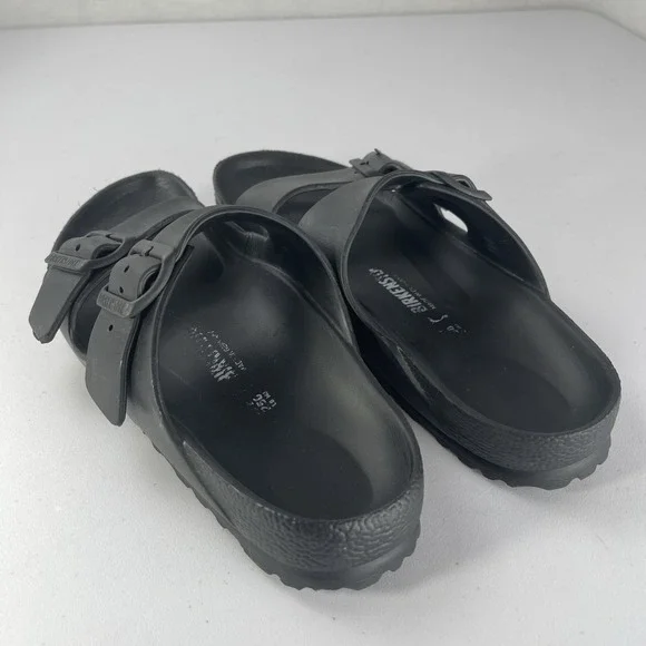 Birkenstock Arizona Eva Essentials Sandals Womens Black Buckle Slide Shoes US 9 - Picture 4 of 11